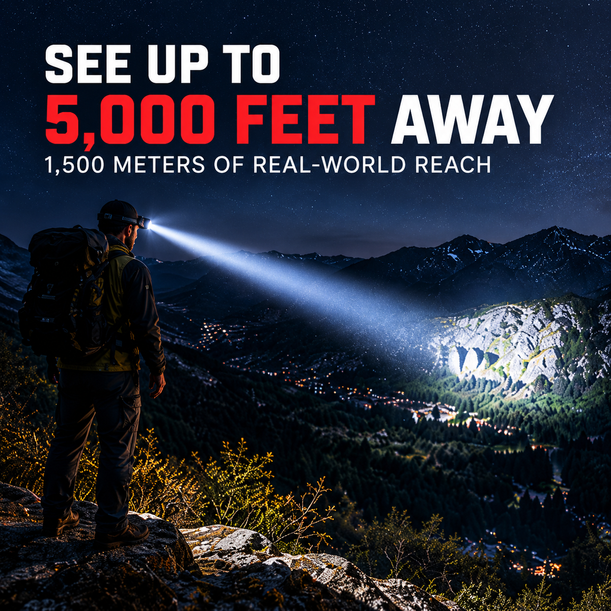 IronBeam™ 2300L Tactical Headlamp