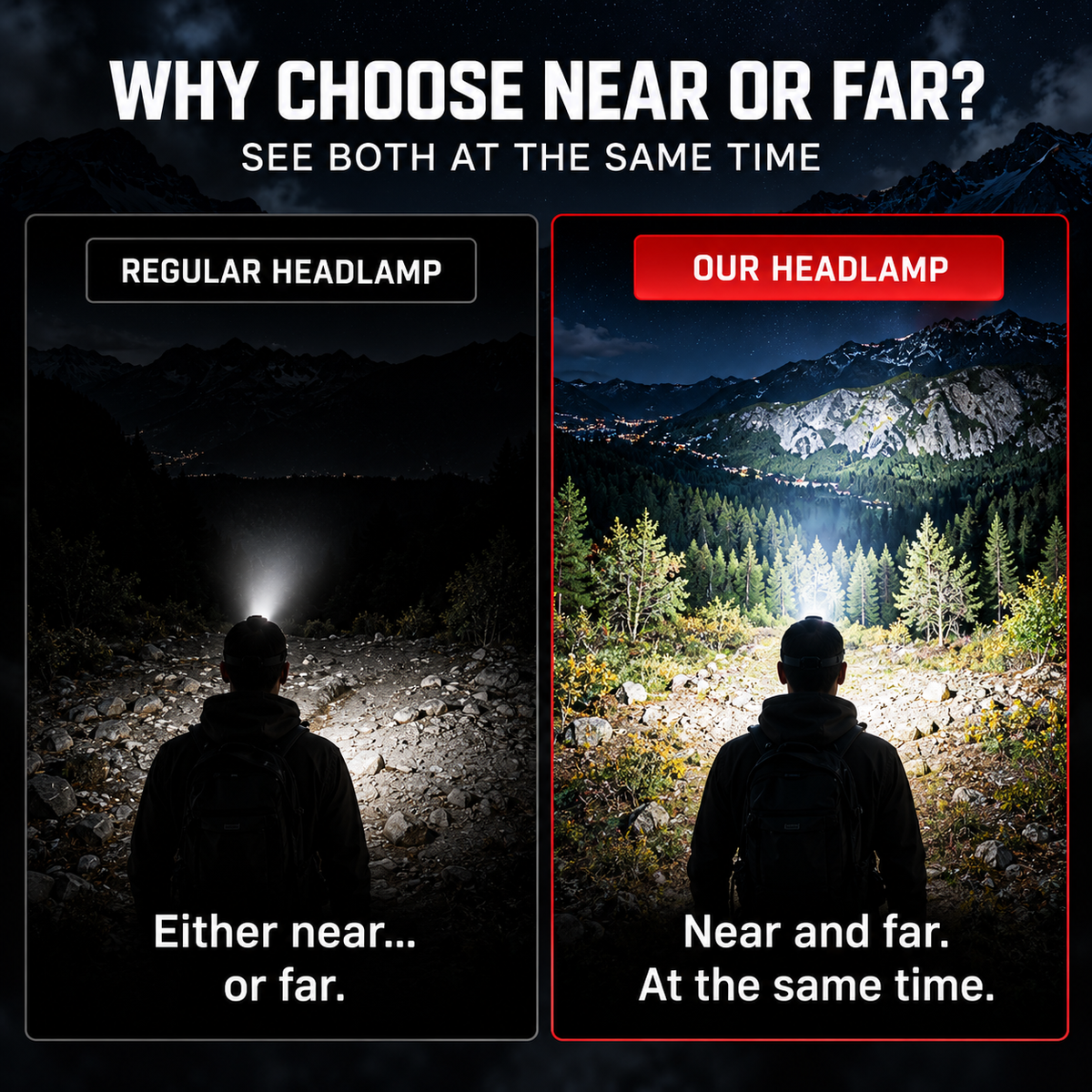 IronBeam™ 2300L Tactical Headlamp
