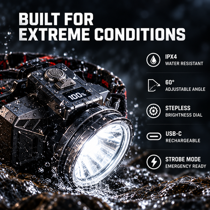 IronBeam™ 2300L Tactical Headlamp