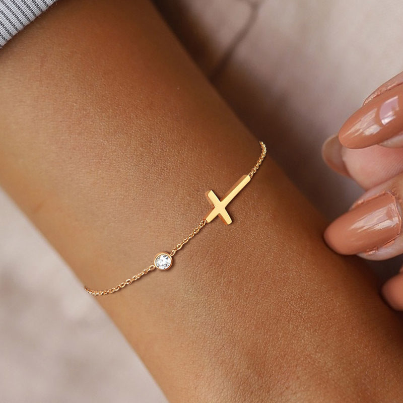 FaithTuvica Blessing Cross Bracelet